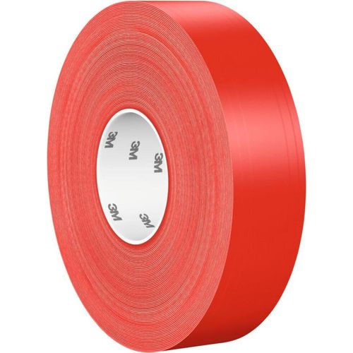 3M Bodenmarkierungsband extra stark, Farbe: RED
