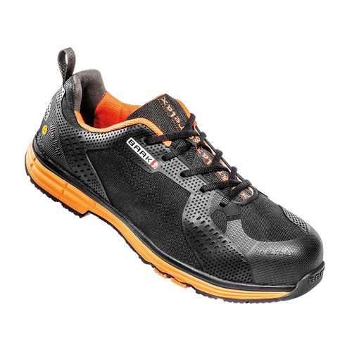 Sicherheitsschuh Chuck Gr.46 schwarz/orange Textil S3 SRC ESD EN20345 BAAK