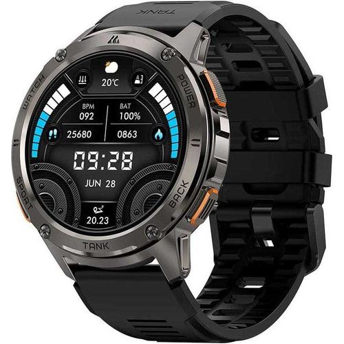 Kospet Tank T3 Smartwatch Schwarz Schwarz One Size
