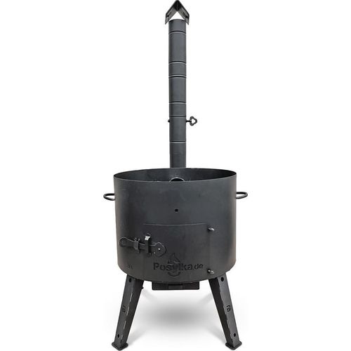 Feuerofen - KazanoFF mit abnehmbarem Ofenrohr, für Kasan 22 Liter, Ø 49 cm