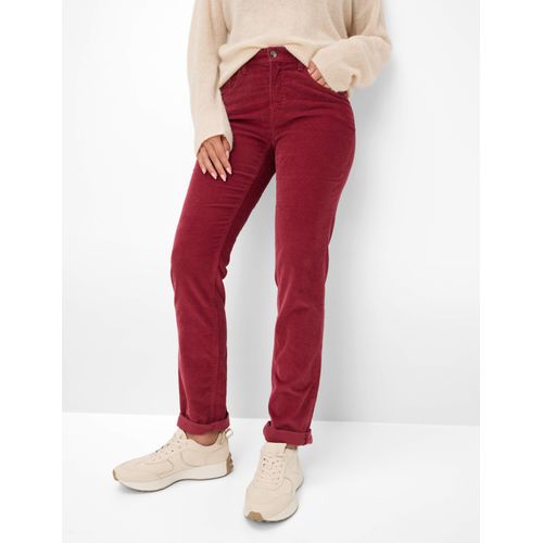 Brax Damen Cordhose Style CAROLA MULBERRY, dunkelrot, Gr. 48 Image