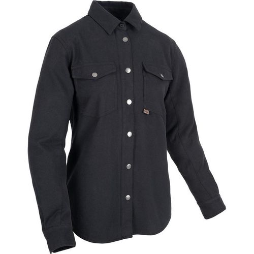 Oxford Hemd Kickback 2.0 Damen Schwarz Gr. 44