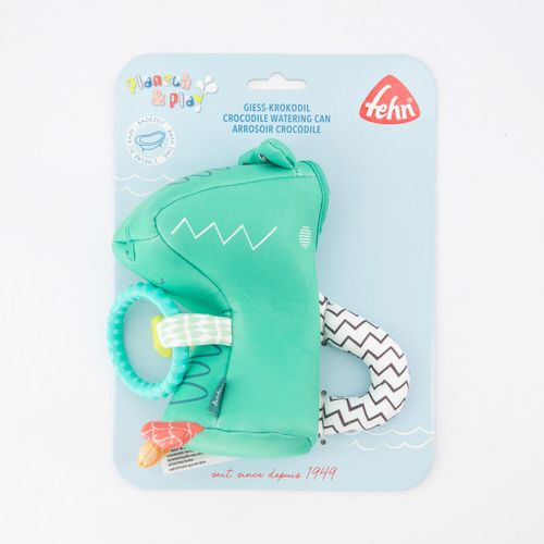 Grünes Gieß-Krokodil-Spielzeug