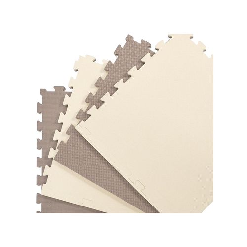 4 Profi Kampfsportmatten mit Rand - 63x63x2cm Bodenmatte