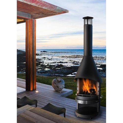 asado® Garten-Grillkamin „Fuego“ Ø 70cm Stahl