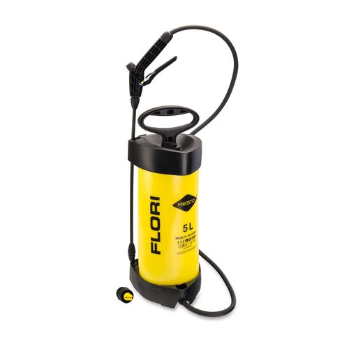 Mesto Drucksprüher Flori, Handsprüher 5 Liter, Kunststoff, 3 bar, Schlauch 1,3 m
