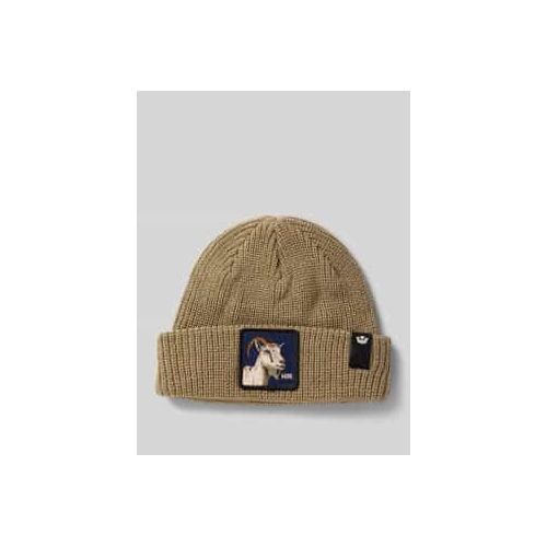 Beanie mit Motiv-Patch Modell 'THE HIM BEANIE'