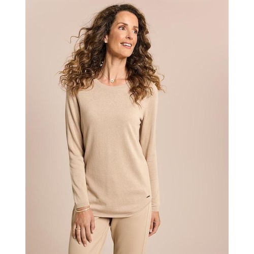 TR Pullover mit Seidenanteil