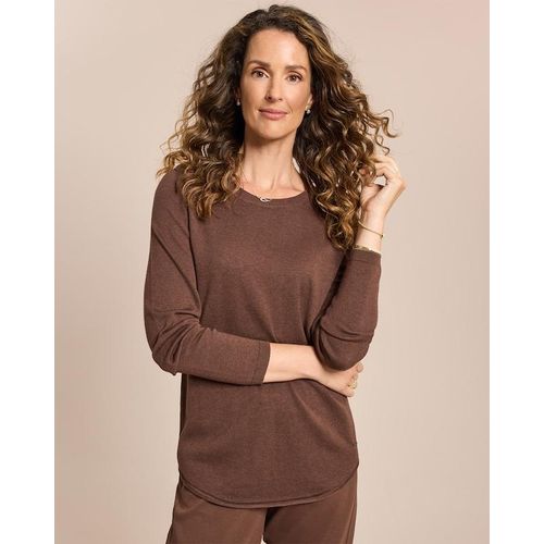 TR Pullover mit Seidenanteil