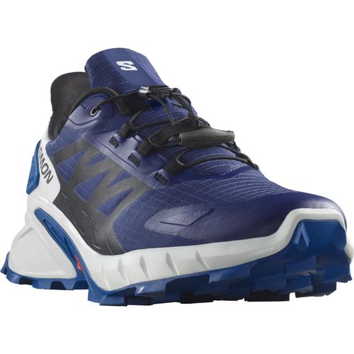 Trailrunningschuh SALOMON, Gr. 43, blau, Synthetik, Textil, Schuhe