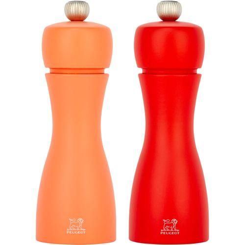 Peugeot Tahiti Pfeffer-/ Salz MühlensSet 2 Stk 15 cm in Rot