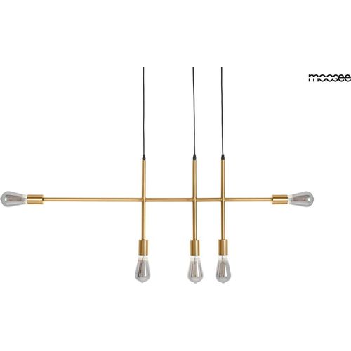 Elchhängehänge -Lampe Riva 5 Gold