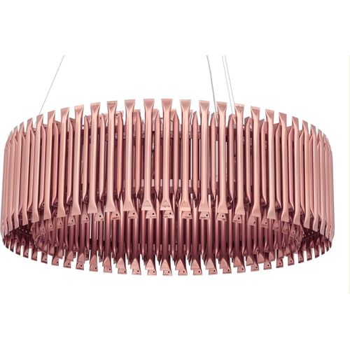 Galliano Miedziana Hanging Lamp - Aluminium, Kohlenstoffstahl