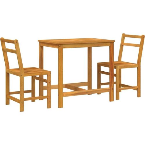 vidaXL 3-tlg. Balkonmöbel-Set Massivholz Akazie
