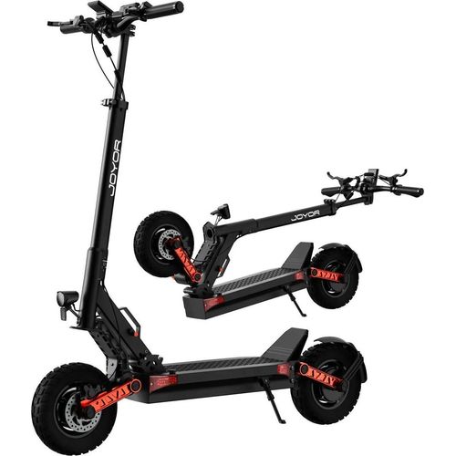 Joyor S10-S-Z 2025 Faltbarer Elektroroller - Dual 1000W 60V18Ah Motoren High Definition Farbbildschirm mit Blinkern - Schwarz