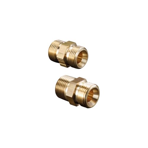 Oventrop Doppelnippel Ofix-Oil G 3/8xG 1/4, mit Innenkonus, Messing (2080254)