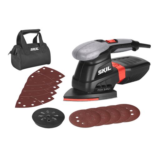 Skil Multischleifer 7220 AC, Schleifmaschine 250 W, Schleifscheiben-Ã?¸ 125 mm
