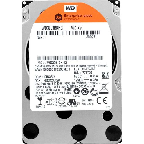Western Digital WD3001BKHG 300GB SAS 2,5