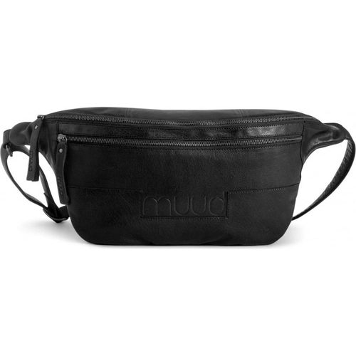 muud Vegas XL Gürteltasche aus Leder schwarz