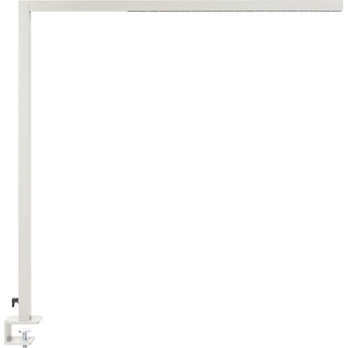 BELIANI LED-Schreibtischlampe Silber Metall mit Touch-Funktion Dimmbar Klemmbar Modern Büro Ausstattung Klemmleuchte Arbeitsleuchte Architektenlampe