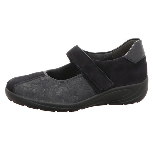 Semler Damen Slipper Sportlich Bequem blau