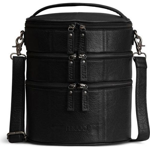 muud Bturn Ledertasche schwarz