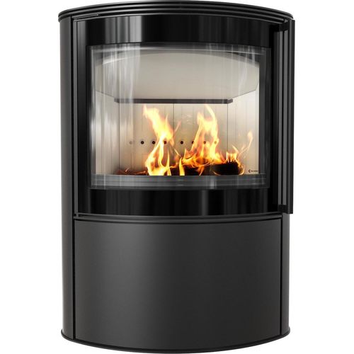 Kaminofen aus Stahl KRATKI BJORN 10 kW Ø 150 mit Türfeder