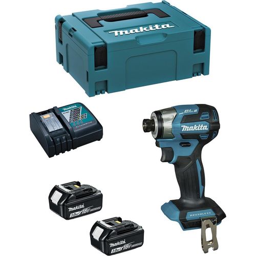 Schlagschrauber MAKITA DTD173RFJ (2 x 3,0 Ah + DC18RC + MAKPAC 2)