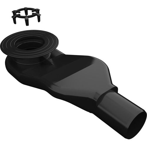 Edelstahl Duschrinne Wandmontage Wandablauf Bodenablauf Duschablauf 686 mm Länge