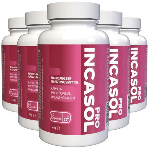 Incasol Pro - 300 Kapseln (5x 60 Kapseln), 5er Pack