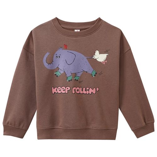 Kinder Sweatshirt mit Tier-Print