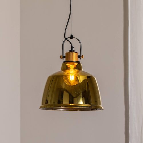 Hängeleuchte Amalfi, gold, Ø 30 cm