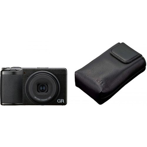 Ricoh GR IV + Ricoh GR Ledertasche GC-12
