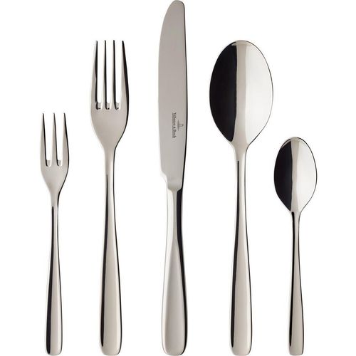 Villeroy & Boch Besteckset Liam , Metall , 30-teilig , 44x28x5 cm , Essen & Trinken, Besteck, Besteck-Sets