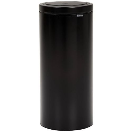 Brabantia Abfalleimer Touch BIN ® , Schwarz , Metall , 30 L , 29.3x67.9x38 cm , Küchen, Küchenausstattung, Mülleimer