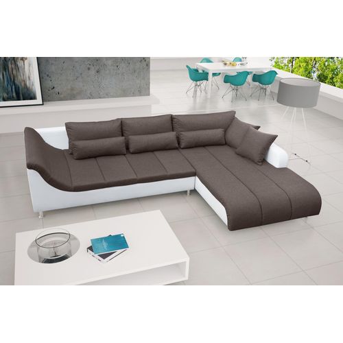 Sofa Designer Garnitur Ecksofa Couch Polster Ecke Sofas Textil Wohnlandschaft