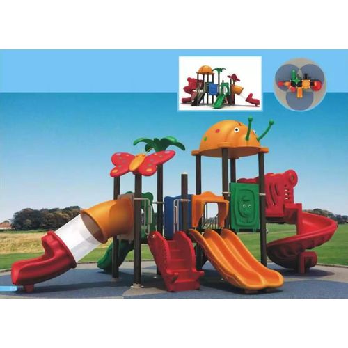 Spielturm mit Rutsche Dschungel Stil Spielplatz Unterhaltung für Kinder