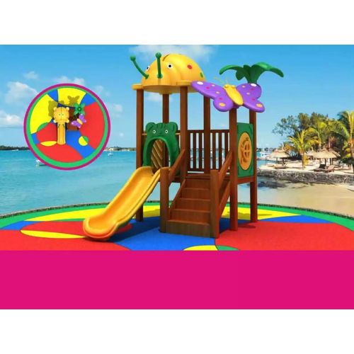 Kinder Spielturm mit Rutsche Spielhaus Spielplatz Outdoor Turm Neu