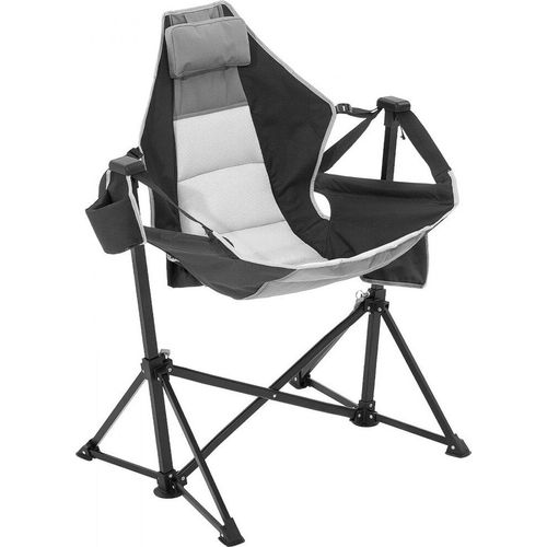 Campingstuhl Faltstuhl Angelstuhl Gartenliege Klappstuhl Schwarz - Portabel und Praktisch für Outdoor-Aktivitäten - Ideal für Camping und Freizeit