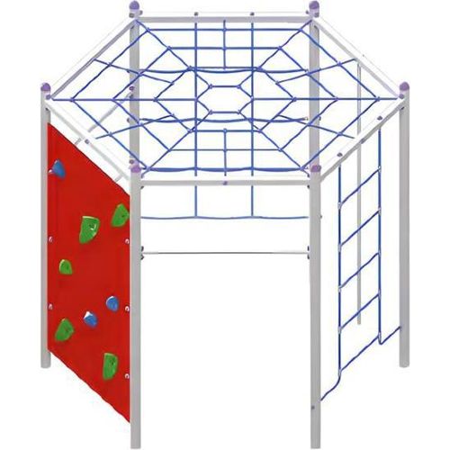 Spielplatz MultifunktionsSechseck VielseitigesHexagon Freiluftspielplatz Kinder