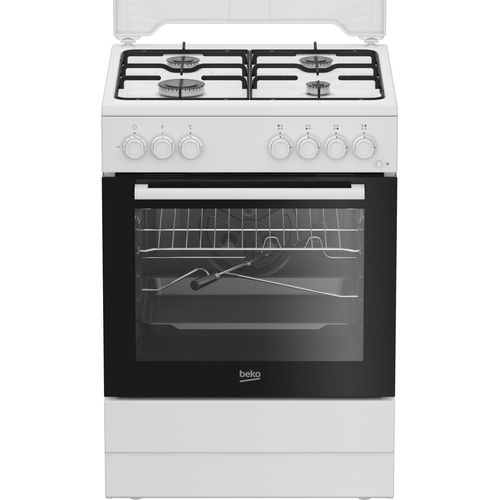 Beko FBST62110DW Freistehender Herd A Elektro Gaskochfeld Weiß