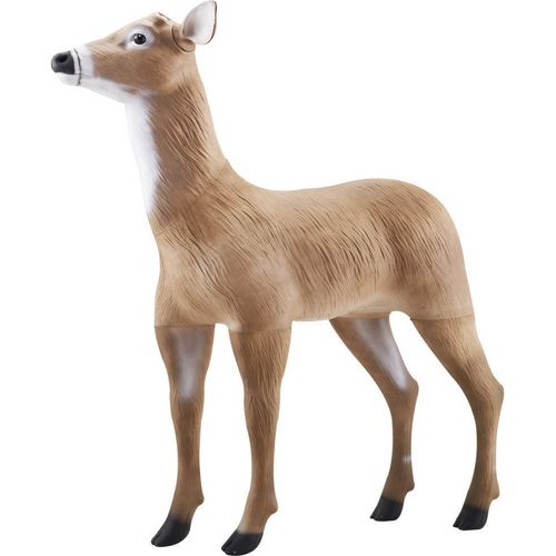 Realistische Hirschlockvogel Hirschkuh-Lockvögel - Faltbare Beine 1er-Pack - Täuschend Echte Lockvögel für die Jagd