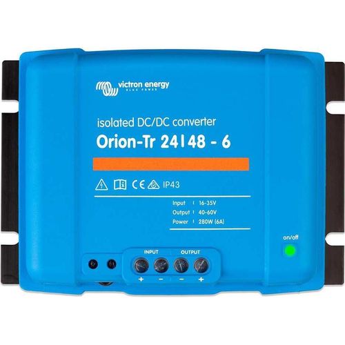 Victron Energy Orion-tr 24/48-6a 280w Konverter Durchsichtig Durchsichtig One Size