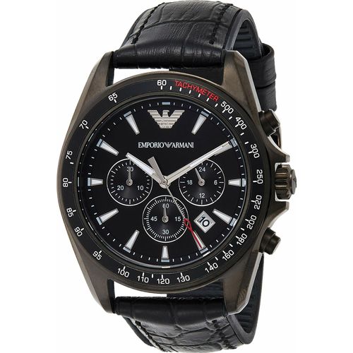 Emporio Armani AR6097 Herren-Armbanduhr, Metall-Armband