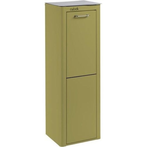 DON HIERRO - CUBEK - Mülleimer / Abfalleimer Mülltrennsystem 40L - 2x20L