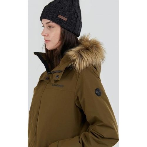 Brauner Damenmantel Fundango Georgina-XL