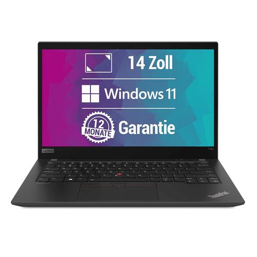 Lenovo ThinkPad T14s Ultrabook Laptop - AMD Ryzen 5 Pro-5650U bis zu 6x 4,4GHz - 16GB RAM - 512GB SSD - Windows 11 Pro - Norton 360 1 Jahr