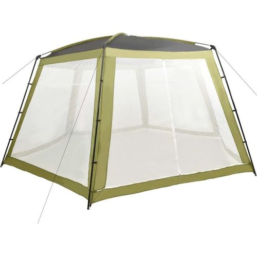 Neu Poolzelt Stoff 660x580x250 cm Grün Hohe Qualität