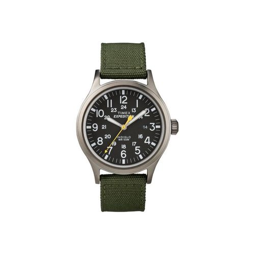 Timex T49961 Expedition Scout Uhr mit grünem Nylonarmband