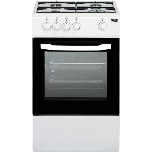 Beko CSG42001FW Küchenherd Freistehender Herd Gas Gaskochfeld Weiß